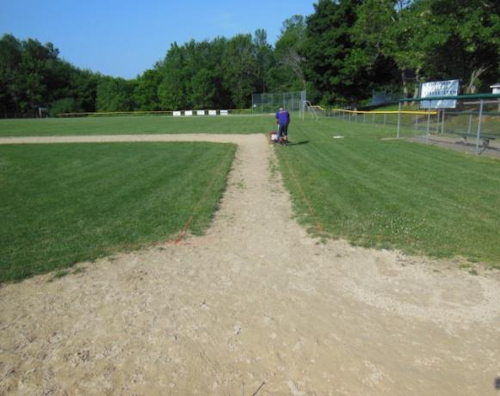 Ball Field Edging